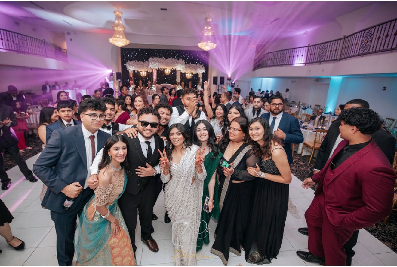 Dhol player at baraat