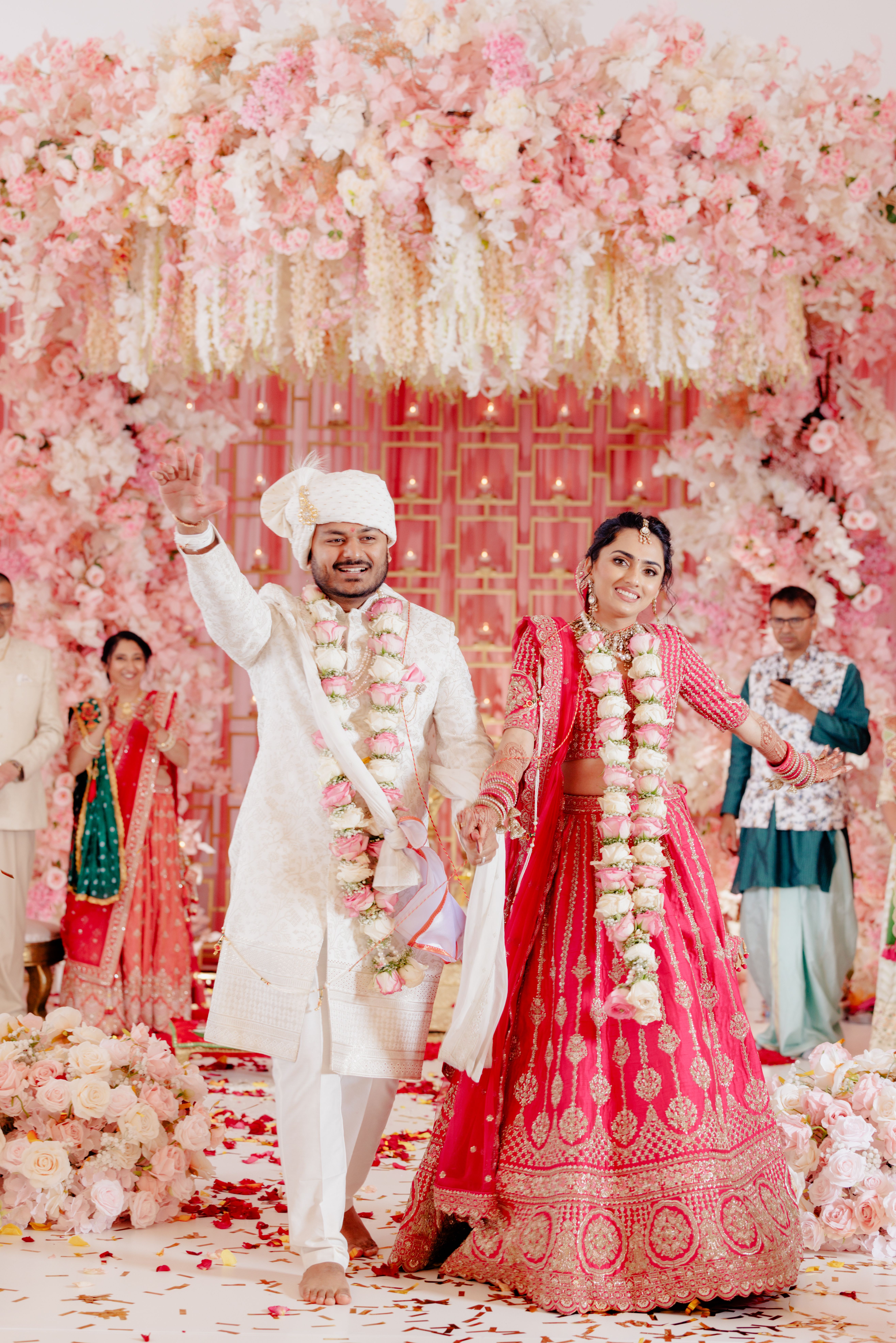 Dhol player at baraat