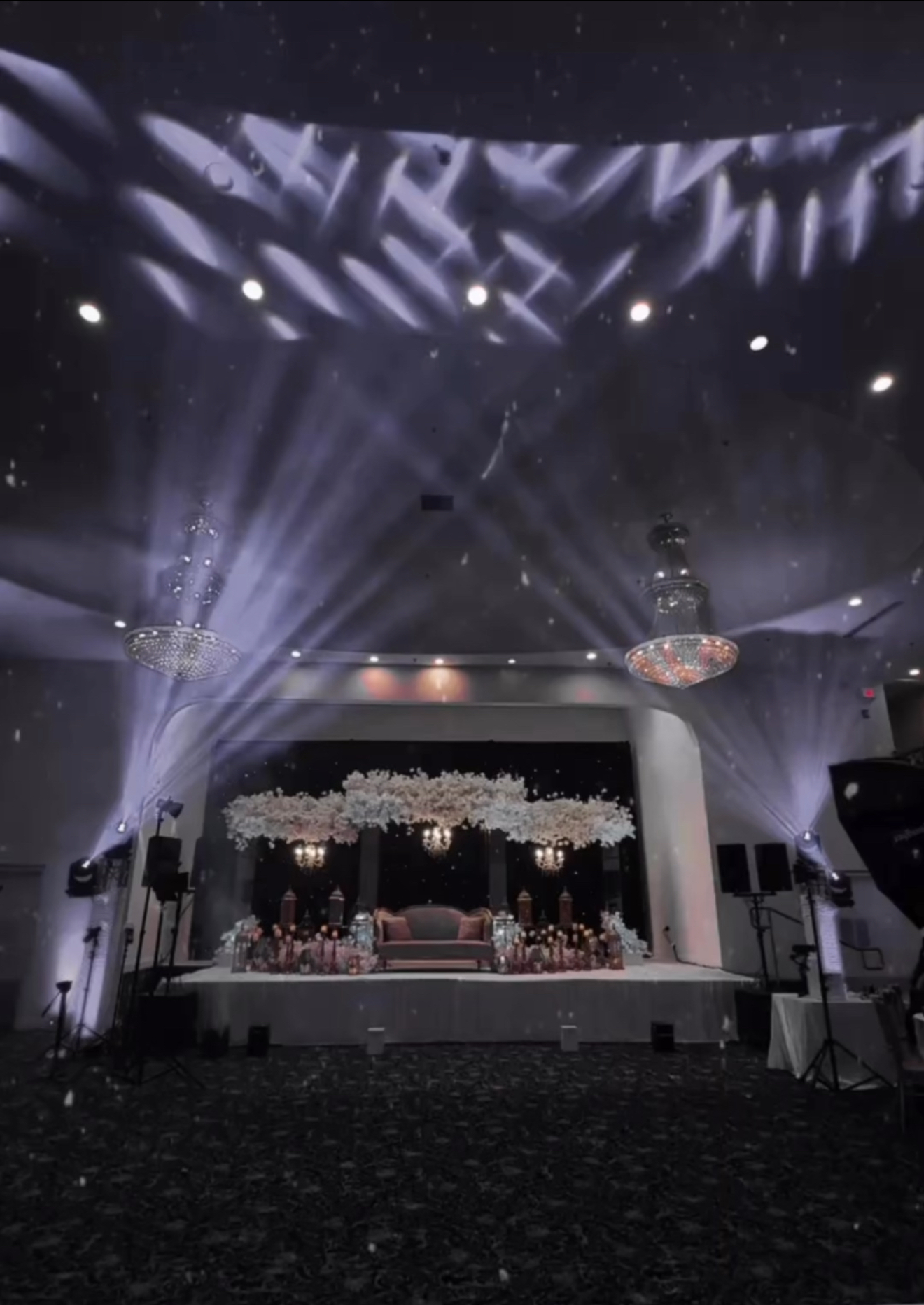 Event lighting and visual effects